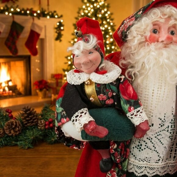 House of Hatten Old World Santa Claus 21” Vintage 1990 German St. Nick - Picture 5 of 12